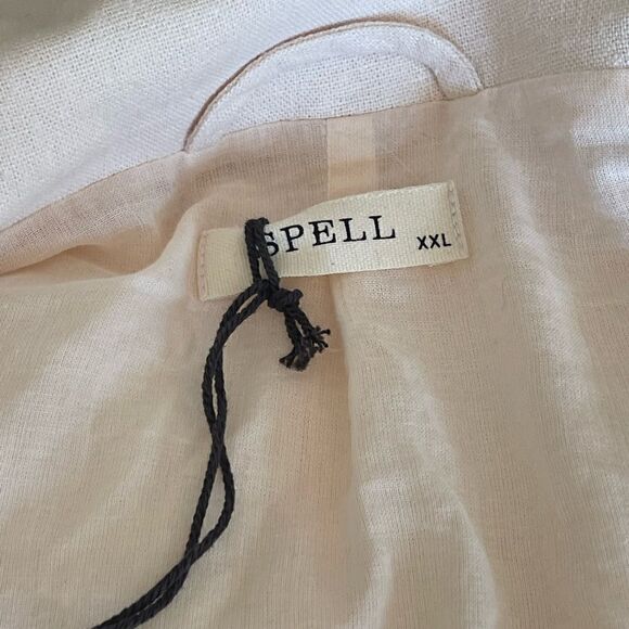 SPELL & GYPSY new linen blazer size XXL - Picture 14 of 14